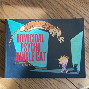 Calvin and Hobbes 'Homicidal Psycho Jungle Cat' Book